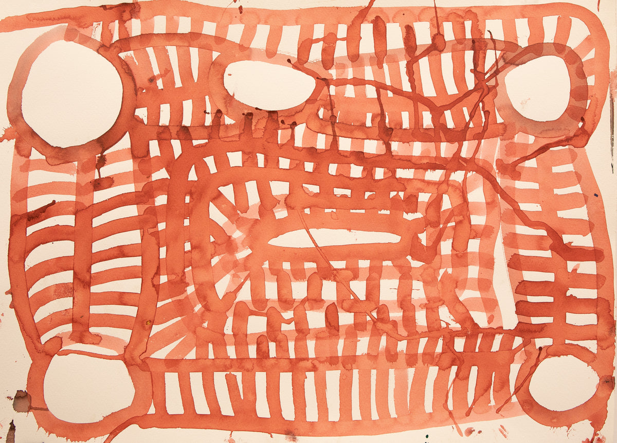 Doris Bush - Papa Tjukurrpa - Nyumannu Memory by Doris Bush Nungarrayi