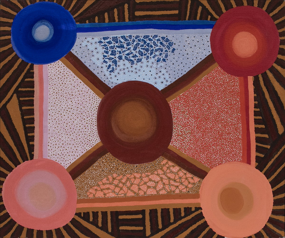 Betty Brown - The River that Never Runs Dry by Betty Brown Nungarrayi