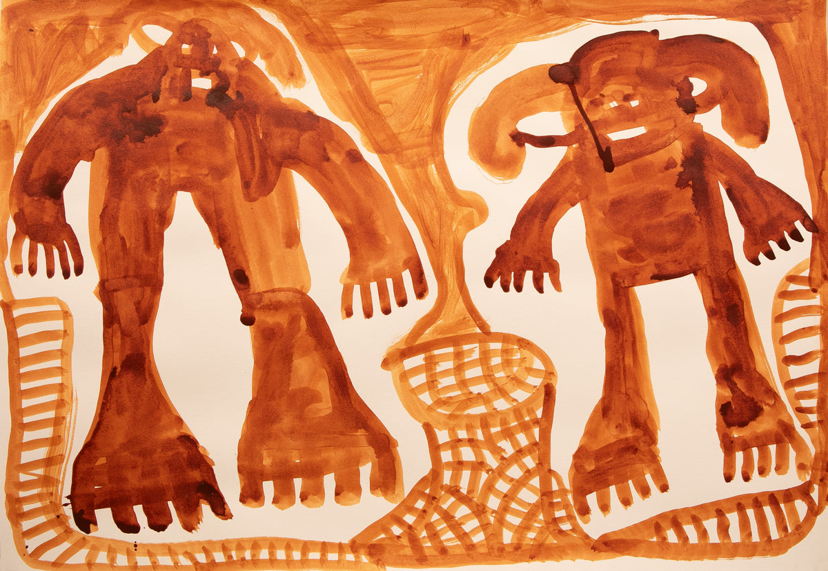 Doris Bush - Papa Tjukurrpa - Nyumannu Memory by Doris Bush Nungarrayi