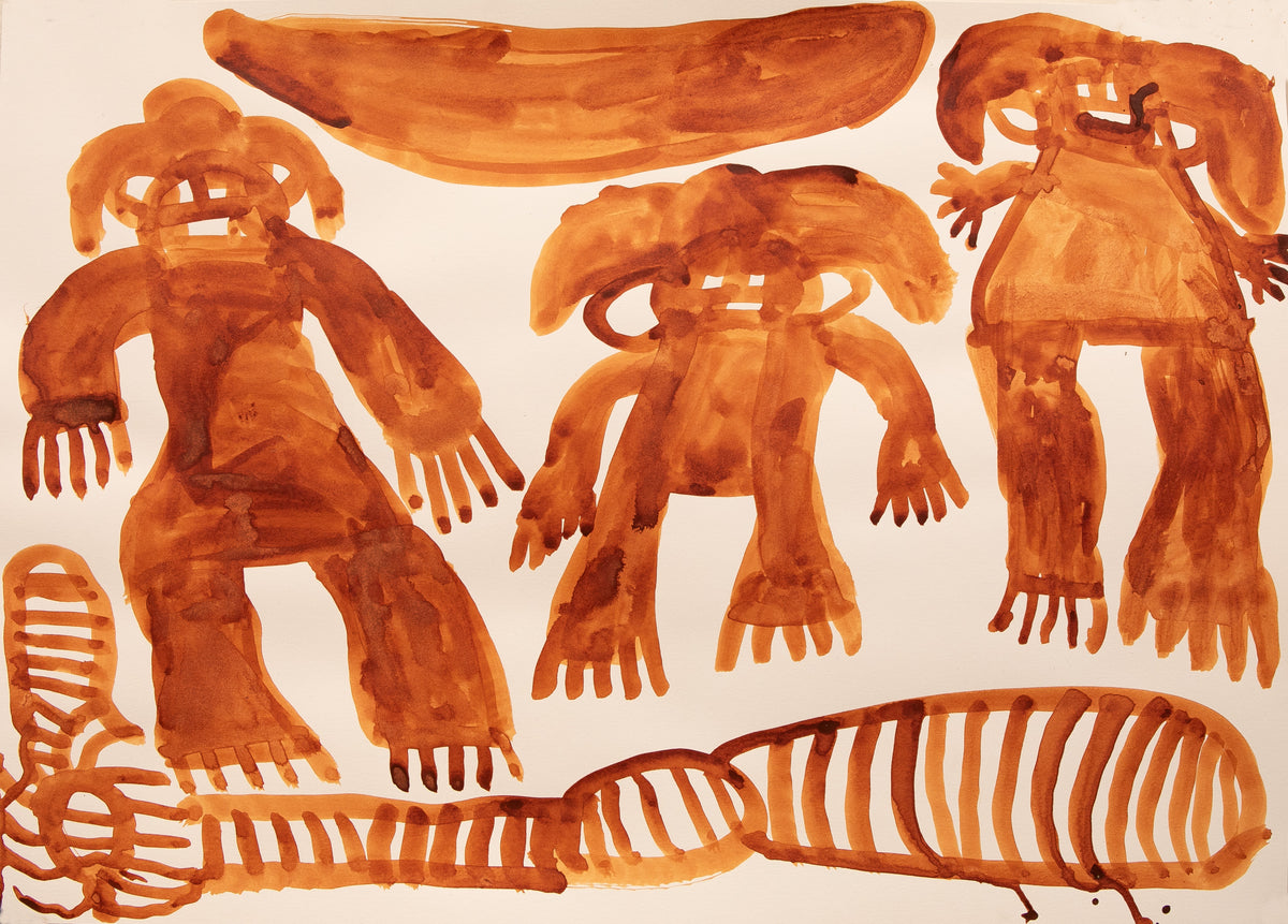 Doris Bush - Papa Tjukurrpa - Nyumannu Memory by Doris Bush Nungarrayi