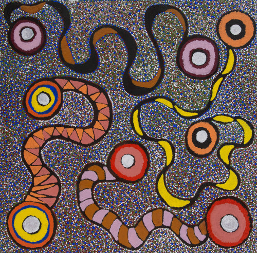 Betty Brown - The River that Never Runs Dry by Betty Brown Nungarrayi