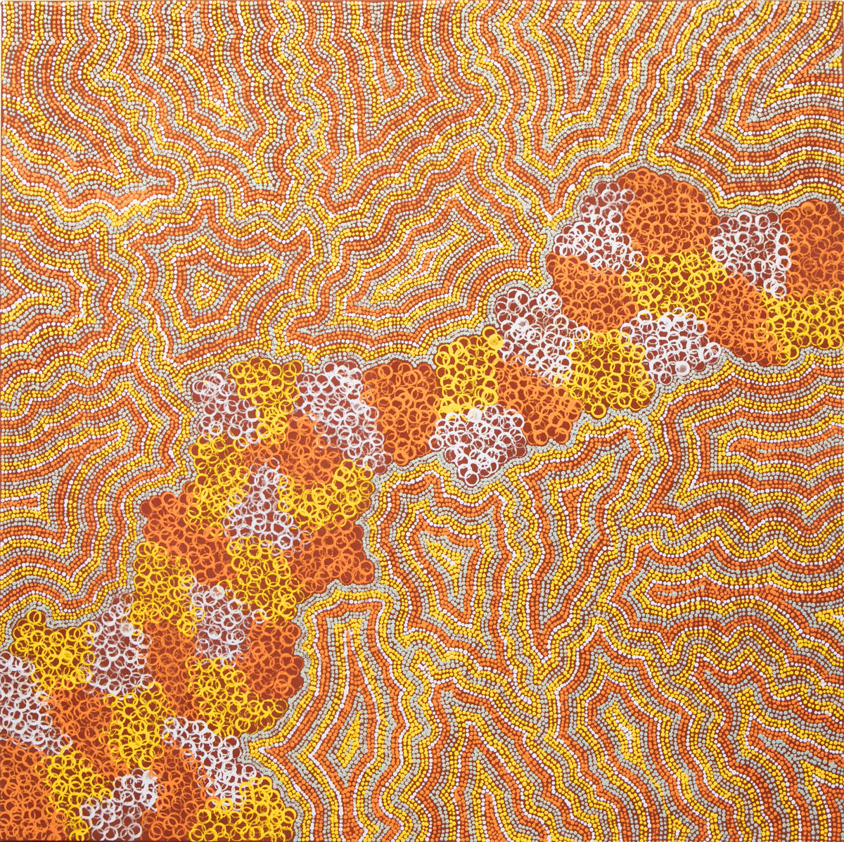 Akatjerre Tjukurrpa by Janelle Eggley