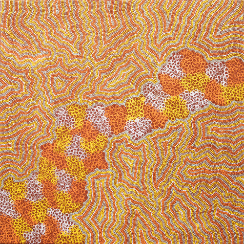 Akatjerre Tjukurrpa by Janelle Eggley