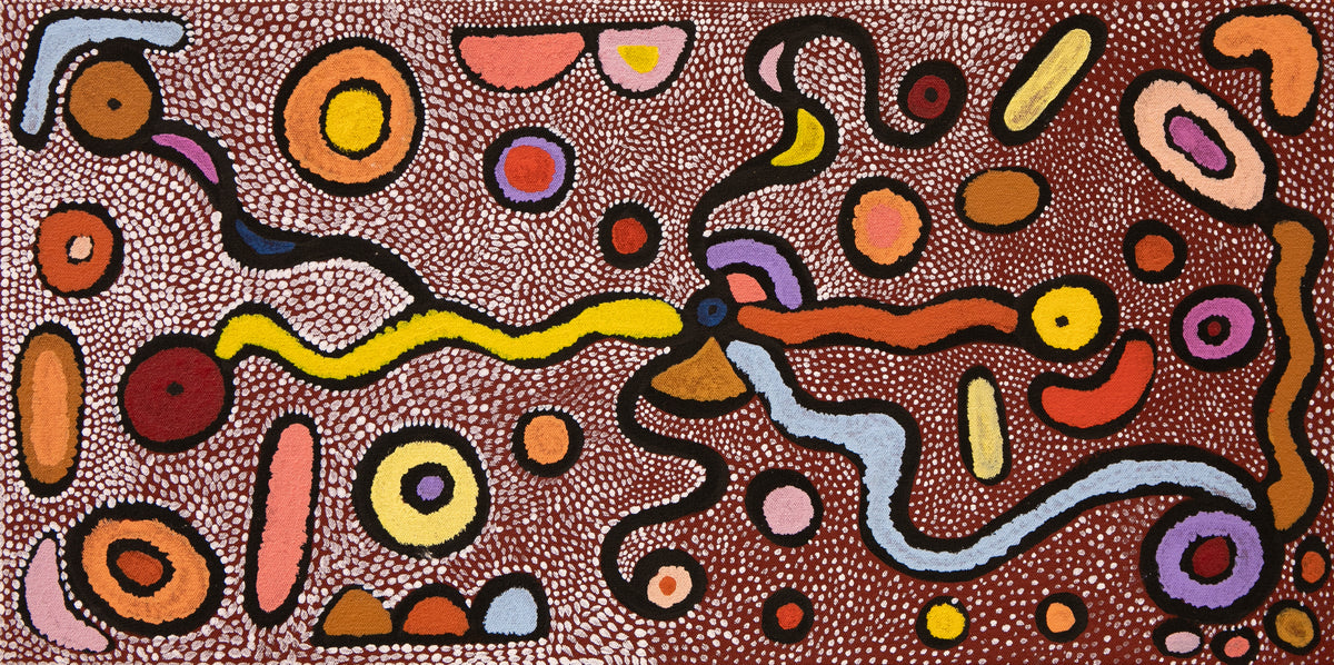 Betty Brown - The River that Never Runs Dry by Betty Brown Nungarrayi