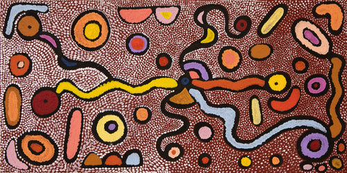 Betty Brown - The River that Never Runs Dry by Betty Brown Nungarrayi