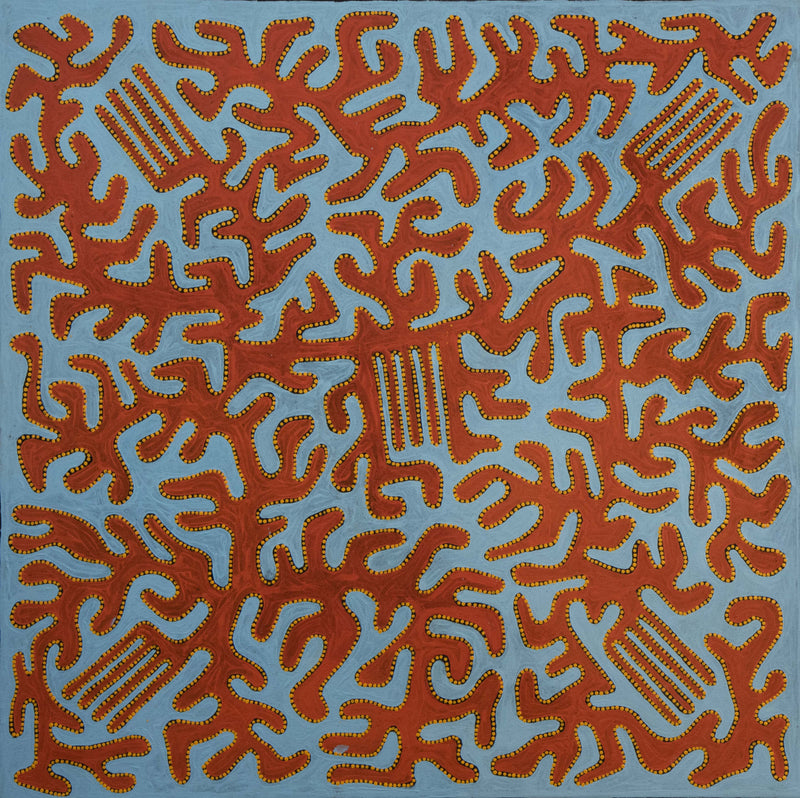 Adrian Jurrah - Yunala Tjukurrpa (Bush Carrot)