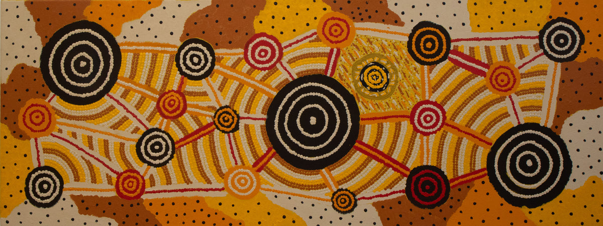 Jonathon Yungut Tjakamarra by Jonathon  Yungut 