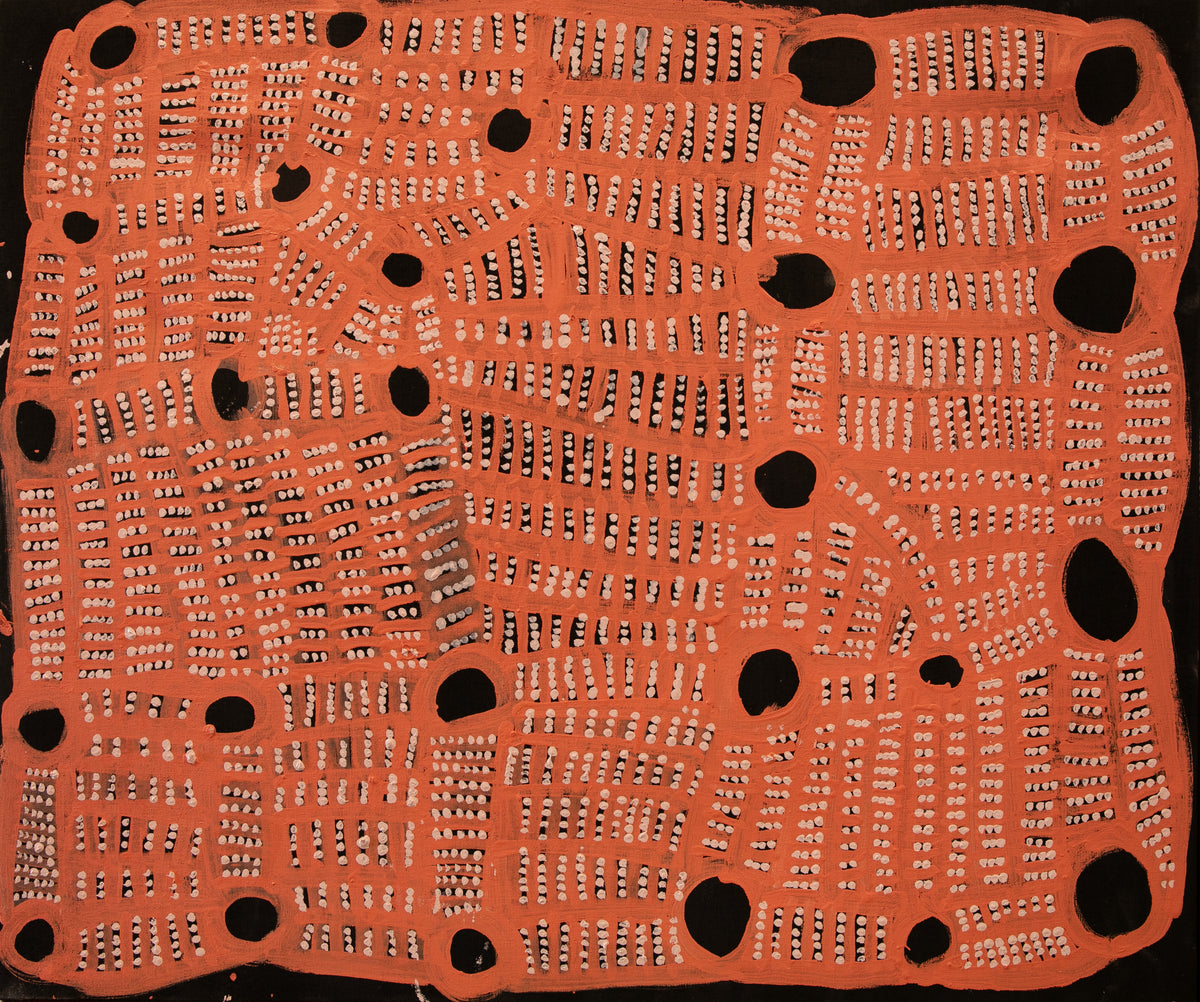 Doris Bush - Papa Tjukurrpa - Nyumannu Memory by Doris Bush Nungarrayi